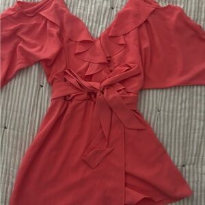 Premier Amour coral romper